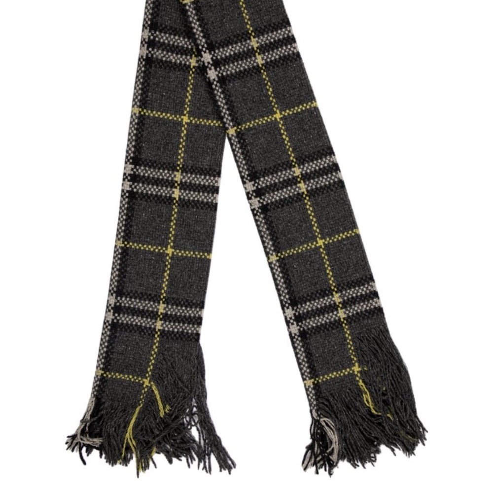 Burberry London Gray Cashmere Scarf
